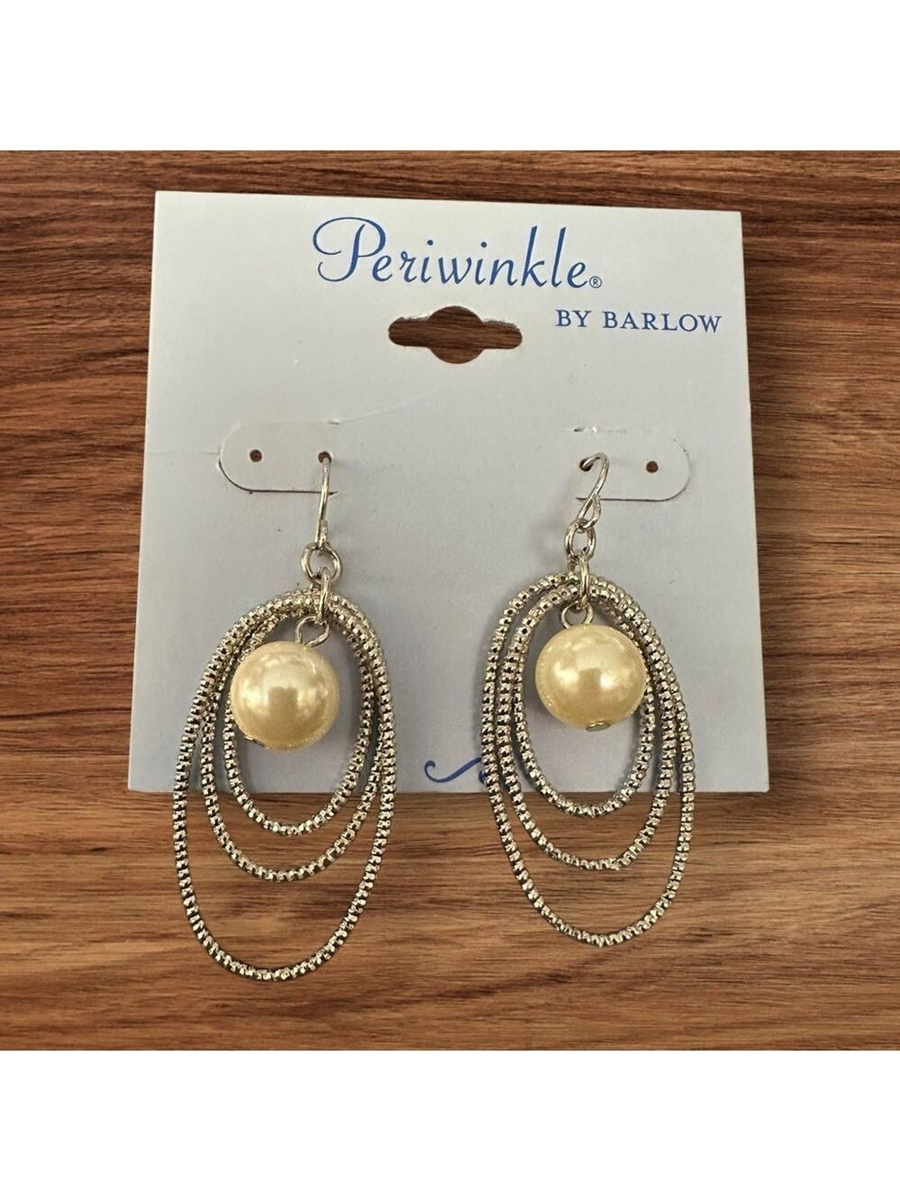 Periwinkle by Barlow Earrings New with tag 1240